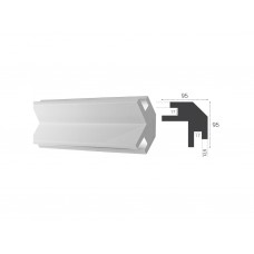 Угловой карниз LED KD 203